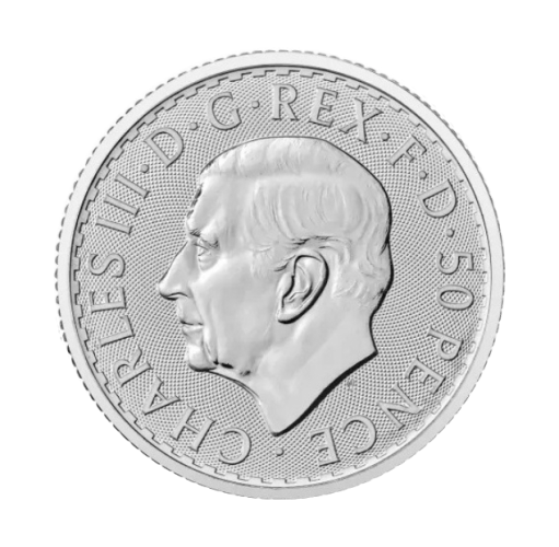 1/4 oz Britannia Charles III Silver Coin | 2024 | KHM