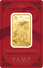 Investiční zlato 1 OZ 31.1 g | PAMP | Year of the Horse (1000 miles) | 2026