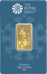 20g Britannia Gold Bar | Royal Mint | KHM