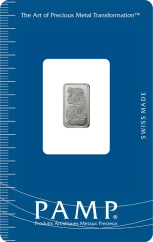 1g Platinum Bar | PAMP Fortuna | KHM