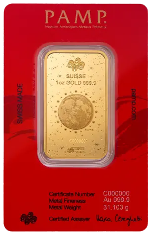 Investiční zlato 1 OZ 31.1 g Lunar White Snake Gold Bar | 2025 | KHM