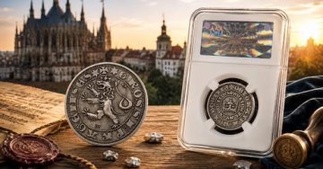 Pražský groš z Kutnohorské Mincovny píše novou kapitolu. Poprvé v historii je číslovaný