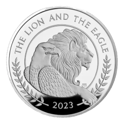 1 oz The Lion and The Eagle | Royal Mint | 2023 | KHM