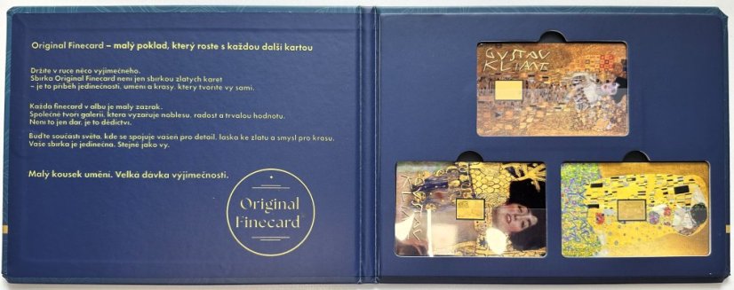 Album Gustav Klimt 3ks | finecard | KHM Art