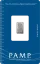 1g Platinum Bar | PAMP Fortuna | KHM