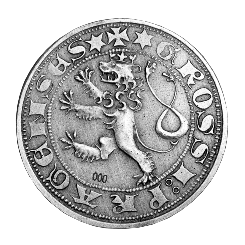 Pražský Groš Václava II. r.1300 Originál Kutnohorské Mincovny | KHM