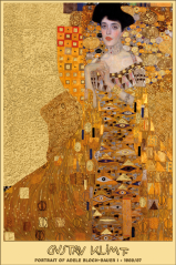 Portrét Adele Bloch–Bauer I | zlatá mince | KHM Art
