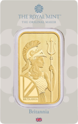 1 oz Britannia Gold Bar | Royal Mint | KHM