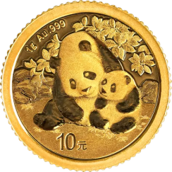 1g China Panda Gold Coin | 2024 | KHM