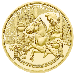 Pamětní zlatá mince, 100EUR The Gold Of The Scythians