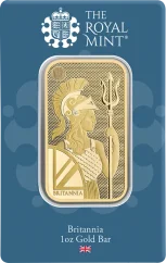 1 oz Britannia Gold Bar | Royal Mint | KHM