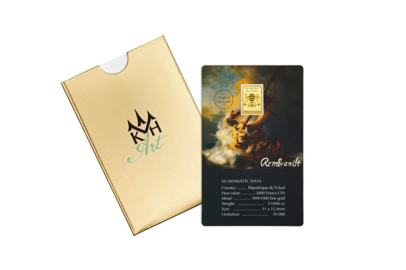 Bouře na moři - Rembrant van Rijn | finecard | KHM Art