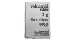 Investiční stříbro 100 x 1 g CombiBar® | Silver | Valcambi | KHM