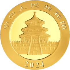 8g China Panda Gold Coin | 2024 | KHM