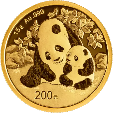 15g China Panda Gold Coin | 2024 | KHM