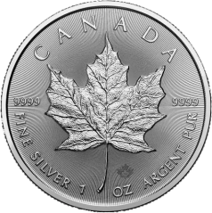 Stříbrná mince 1 oz Silver Maple Leaf Coin | KHM