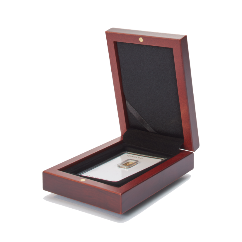 Univerzální hnědá krabička pro 1 zlatý slitek