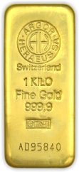 Zlatý slitek Argor Heraeus 1000 g | KHM