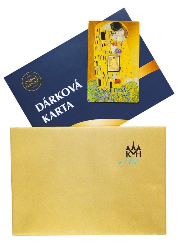Dárková karta zlatá KHM