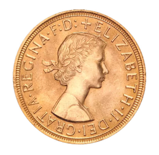 1GBP Queen Elizabeth II Gold Sovereign | 1957 - 2021 | KHM