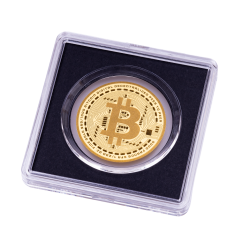 Bitcoin velký | zlatá mince | 999/1000 | KHM Art