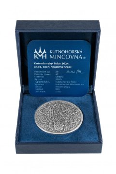 První stříbrný Kutnohorský Tolar | 2024 | KHM