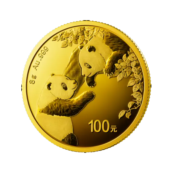 8g China Panda Gold Coin | 2023 | KHM