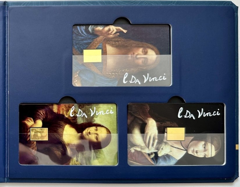 Album Leonardo da Vinci 3ks | finecard | KHM Art