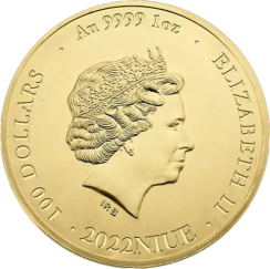 1 oz Gold Coin Bitcoin | KHM