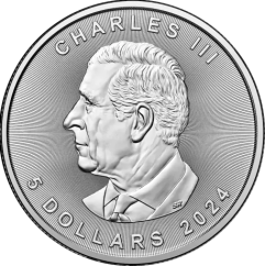 Stříbrná mince 1 oz Silver Maple Leaf Coin | KHM