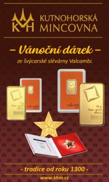 Vánoční dárek ze švýcarské slévárny VALCAMBI