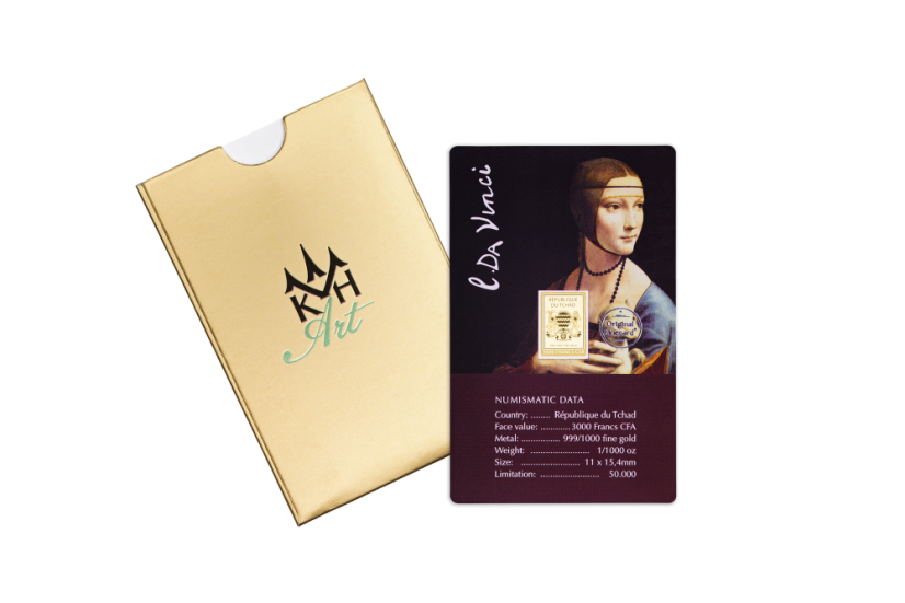 Dáma s hranostajem - Leonardo da Vinci | finecard | KHM Art