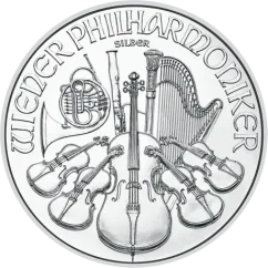 Stříbrná mince 1,5 EUR Wiener Philharmoniker 1 OZ