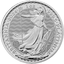 1 oz Britannia Charles III Platinum | 2024 | KHM