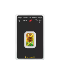 Investiční zlato 5g Gold Bar | Argor-Heraeus | Kinebar | KHM