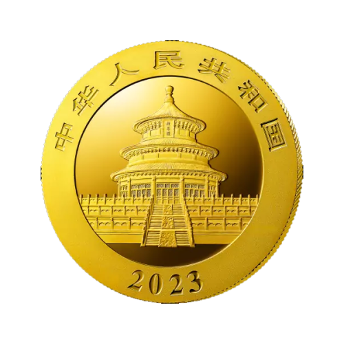 30g China Panda Gold Coin | 2023 | KHM