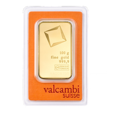 Investiční zlato 100g | Valcambi