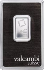 10g Platinum Bar | Valcambi | KHM