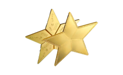 Investiční zlato 5 x 1 g CombiBar Star | Gold | Valcambi | Booklet| KHM