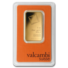 Investiční zlato 1 OZ 31.1g | Valcambi | KHM