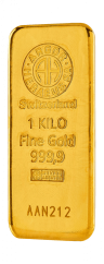 Zlatý slitek Argor Heraeus 1000 g | KHM