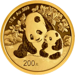 15g China Panda Gold Coin | 2024 | KHM