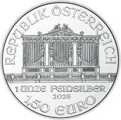 Stříbrná mince 1,5 EUR Wiener Philharmoniker 1 OZ