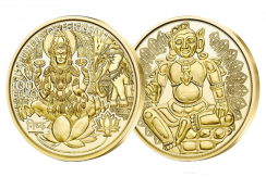 Pamětní zlatá mince, 100EUR The Gold Of The India