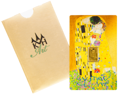 Polibek - Gustav Klimt | finecard | KHM Art