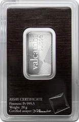 20g Platinum Bar | Valcambi | KHM