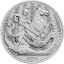 1 oz St George and the Dragon Silver Coin | 2024 | KHM