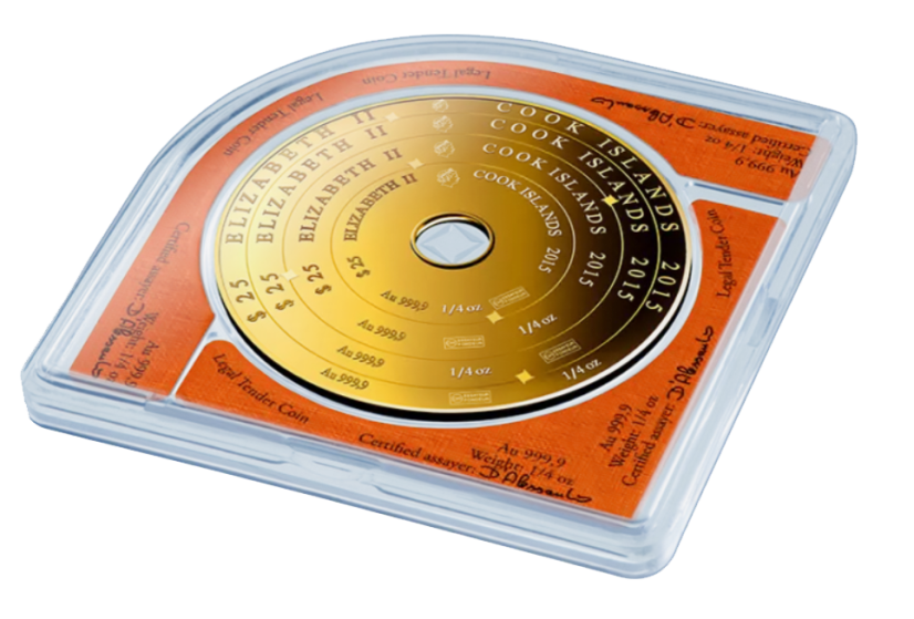 Zlatá mince 1OZ Cook Island Armillary Valcambi Gold Coin | KHM