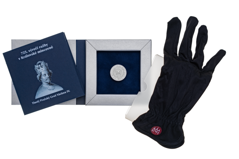 Tlustý Pražský Groš Václava IV. | KHM k výročí 725. let ražby