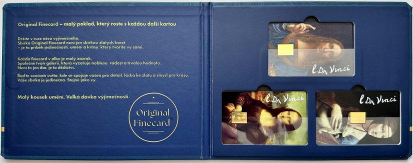 Album Leonardo da Vinci 3ks | finecard | KHM Art